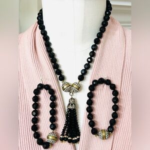 Heidi Daus 🆕4 piece magnetic necklace/bracelet set, New with tag attached